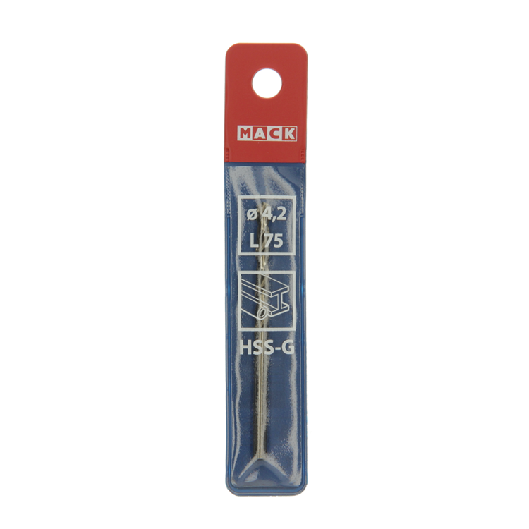 Mack 1018404 - metalbor hss g din 338 ø 4,2 x 75 mm | 5 stk
