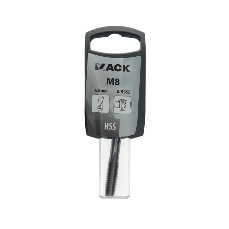 Mack 1018376 - gevindmaskinehane m8 | 3 stk