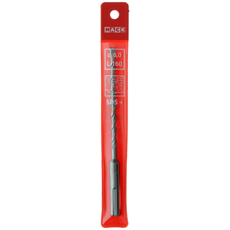 Mack 1018478 - hamerboor sds + ø 6,0 x 160 mm | 5 stuks