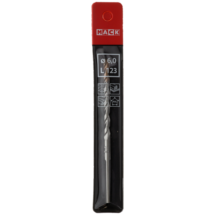Mack 1018499 - universal multibor ø 6,0 x 123 mm | 5 stk
