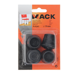 Mack 1047720 - gummihætte sort ø 19 mm 4 stk | 6 stk