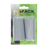Mack 1047641 - dørstop gummi + skrue grå 40 x 75 mm 2 stk | 6 stk