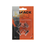 Mack 1048768 - super glider med søm brun ø 22 mm 4 stk | 6 stk