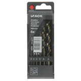 Mack 1065485 - metalbor hss co5% din 338 sæt 6-delt 2-8mm | 5 stk