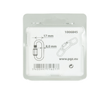 Mack 1006845 - 1 tomt led galvaniseret + møtrik BL 8mm | 5 stk
