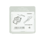 Mack 1006862 - 2 ståltrådsklemmer simplex galvaniseret 2mm bl | 5 stk