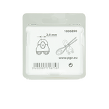 Mack 1006890 - 4 ståltrådsklemmer crosby rustfrit stål 1-2mm bl | 5 stk