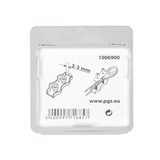 Mack 1006900 - 2 ståltrådsklemmer duplex galvaniseret 2-3mm bl | 5 stk