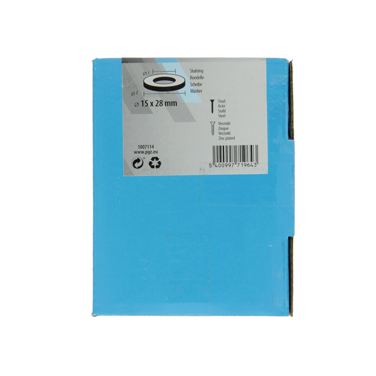 Mack 1007114 - skiver 50 stk m14 | 5 stk