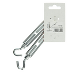 Mack 1008541 - 2 strammerøje + krog m8 x 110mm galvaniseret | 10 stk