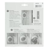 Mack 1010103 - 1 båndoptrækker orienterbar brun 6m 14mm | 5 stk