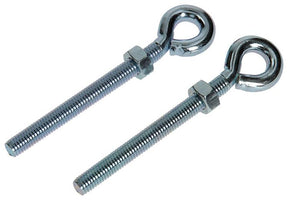 Mack 1008551 - 2 øjebolte + møtrik m8 x 80mm galvaniseret | 10 stk