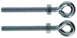 Mack 1008551 - 2 øjebolte + møtrik m8 x 80mm galvaniseret | 10 stk