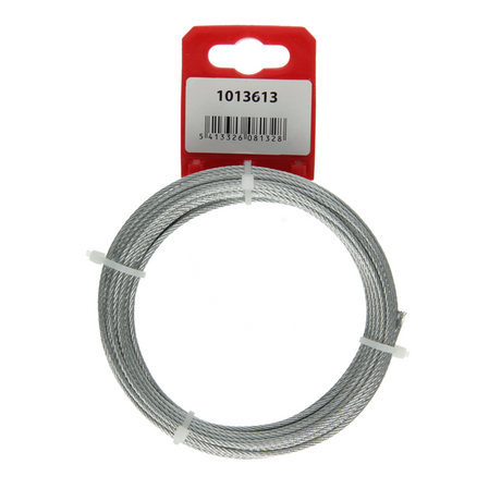 Mack 1013613 - verzinkte staalkabel 6x7 10m b:200kg 2mm2mm wll 45 kg din | 10 stuks