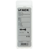 Mack 1017576 - træbolt + møtrik galvaniseret stål 5 stk m7 x 40 mm | 5 stk