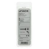 Mack 1019744 - spånplade skrue vz hoved rustfrit stål 9 stk 4,0 x 45 mm | 10 stk