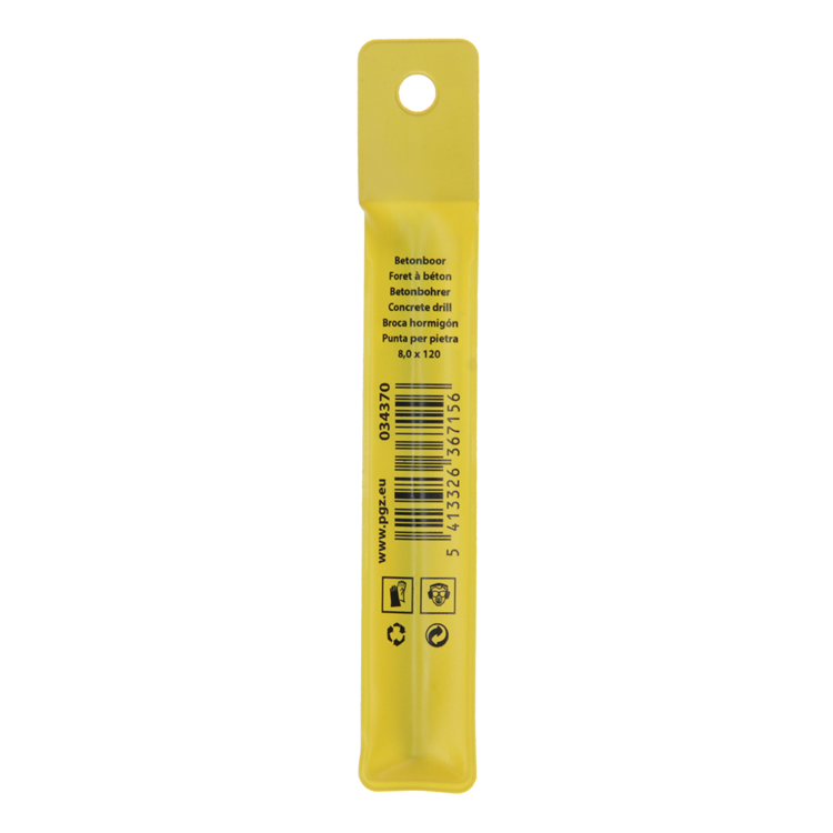 Mack 1018449 - betonbor DIN 8039 ø 8,0 x 120 mm | 5 stk
