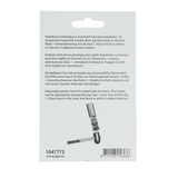Mack 1047772 - justerbar stikprop sort 20 x 20 mm 2 stk | 6 stk