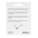 Mack 1047748 - stoleglider søm plast brun ø 28 mm 4 stk | 6 stk