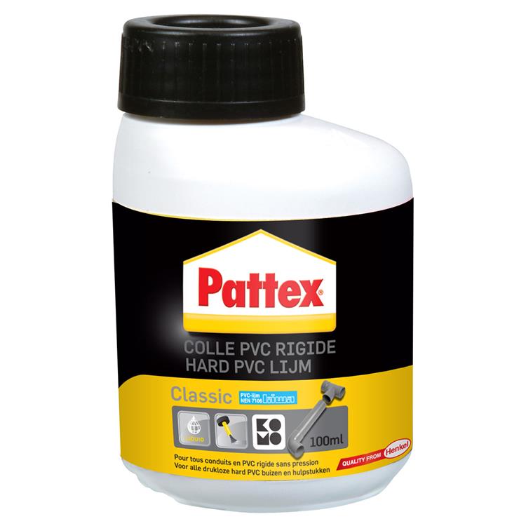 Pattex 1001019 - hård PVC lim 100ml | 6 stk