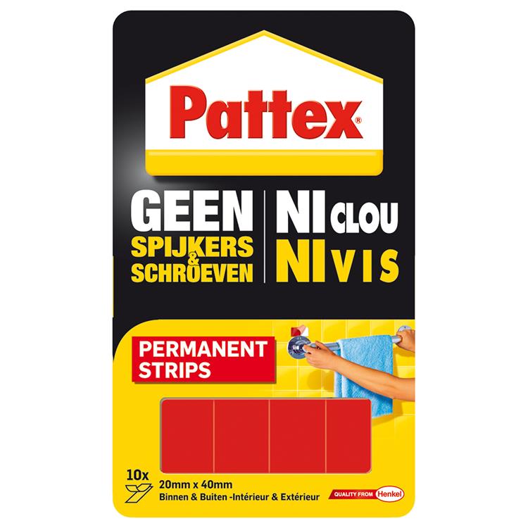 Pattex 1002601 - supermont.strip perman | 6 stk