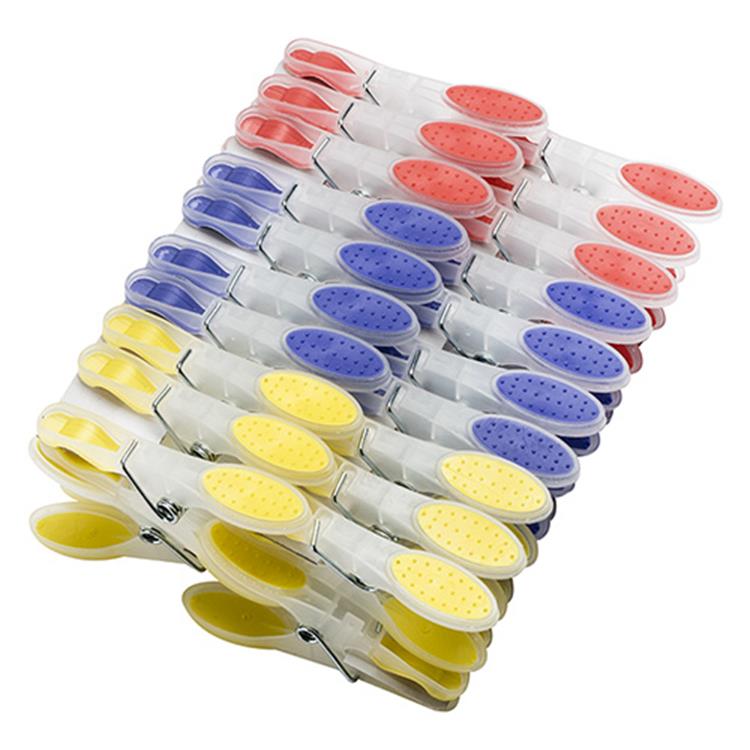 Starbright 1056829 - tøjklemmer PVC softgrip 40 stk | 6 stk