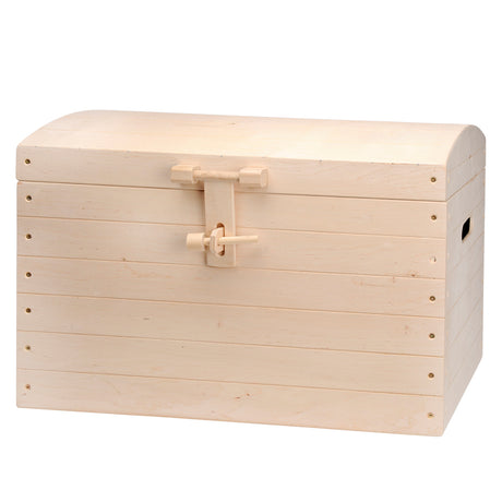 Playwood træ opbevaring kiste xl