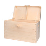 Playwood træ opbevaring kiste xl