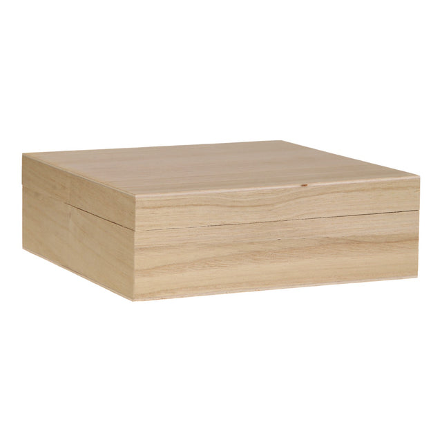 Playwood box firkantet med løst låg