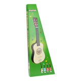 Playwood børneguitar - pink trælegetøjsinstrument med 6 strenge