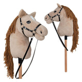 Playwood stokpaard met halster voor hobby horsing