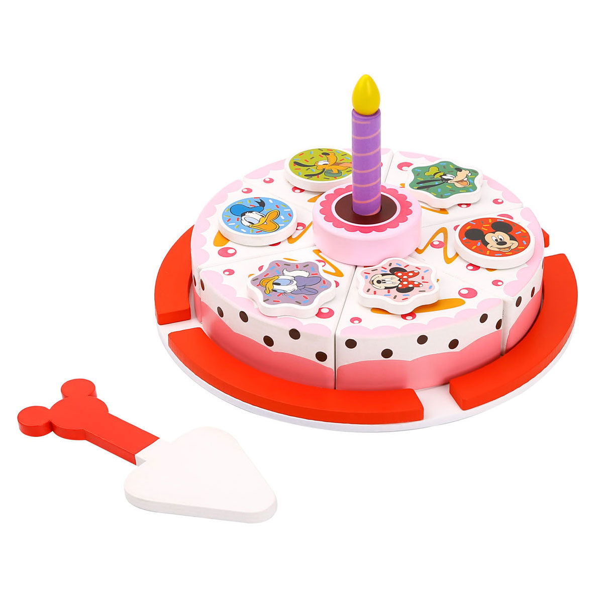 Disney Mickey Mouse Wood Birthday Cake 18 måneder