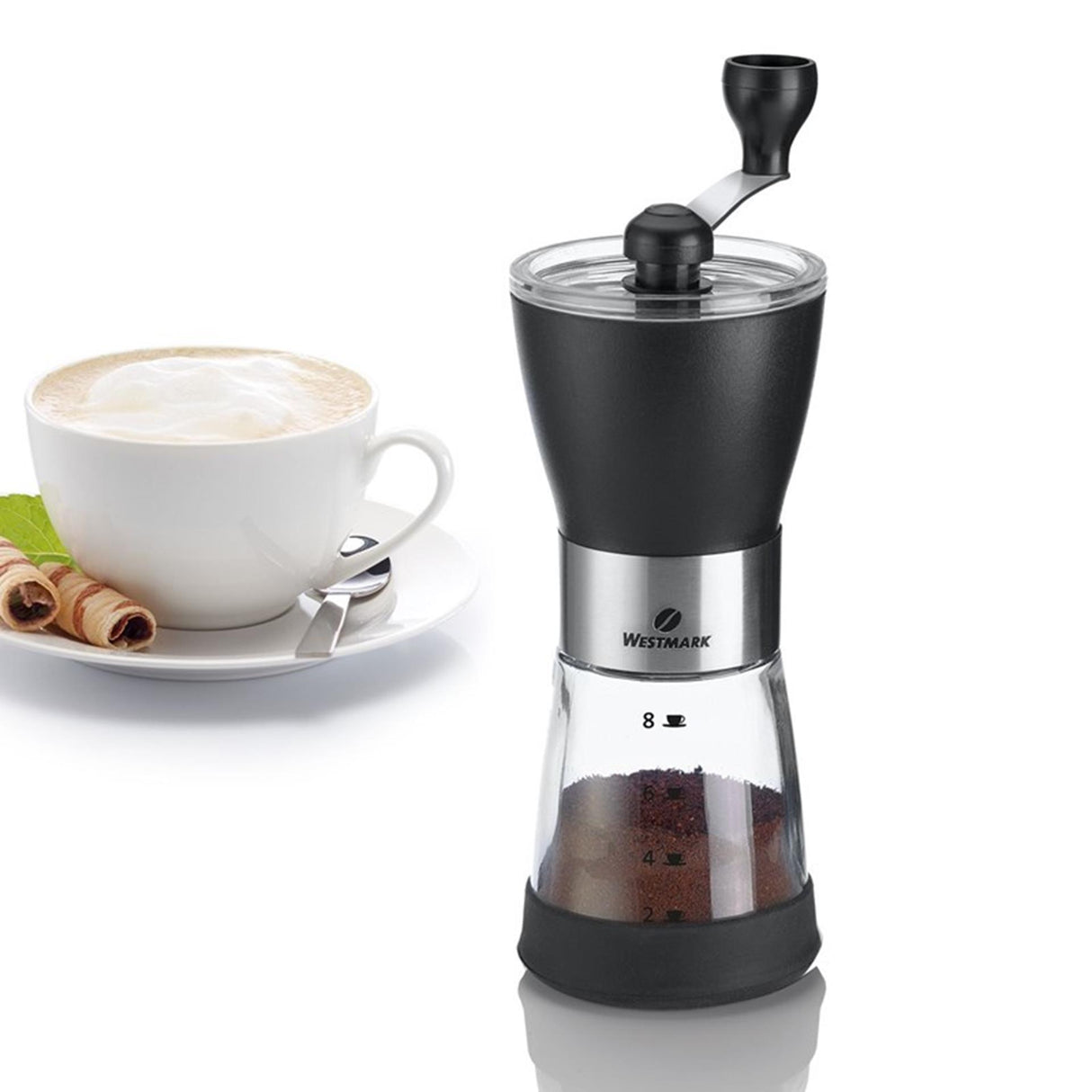 Westmark kaffekværn brasilia negro glasplast 21,5x15x7,5cm