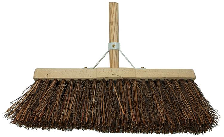 1009155 - stabil kost piassava stamme 45cm | 3 stk