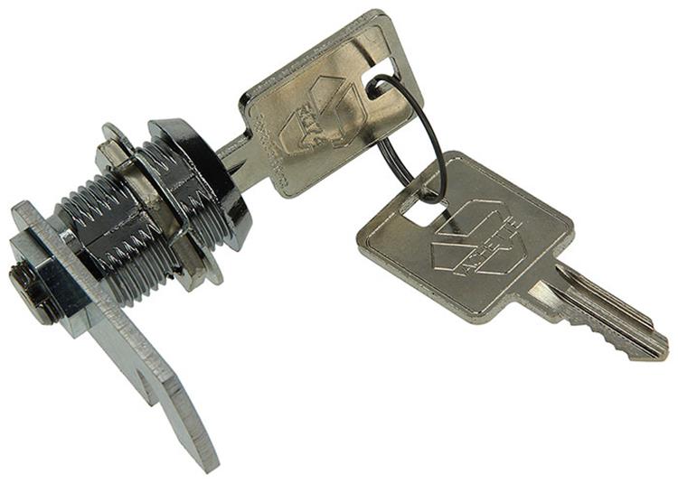 Mack 1013583 - 1 bogstavs skabslås forkromet 22mm | 5 stk