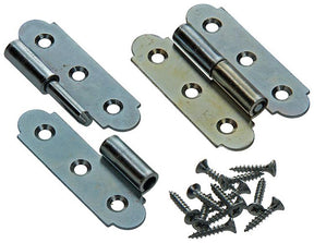 Mack 1013255 - 2 spanske hængsler venstre galvaniseret h 60 x b 40 mm | 5 stk