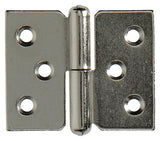 Mack 1013351 - 2 møbelhængsler højre forniklet h 40 x b 50 mm | 5 stk