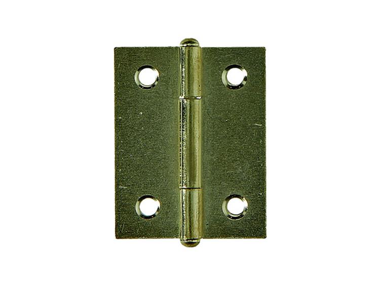 Mack 1013503 - 2 smalle hængsler messing h 40 x b 32 mm | 5 stk