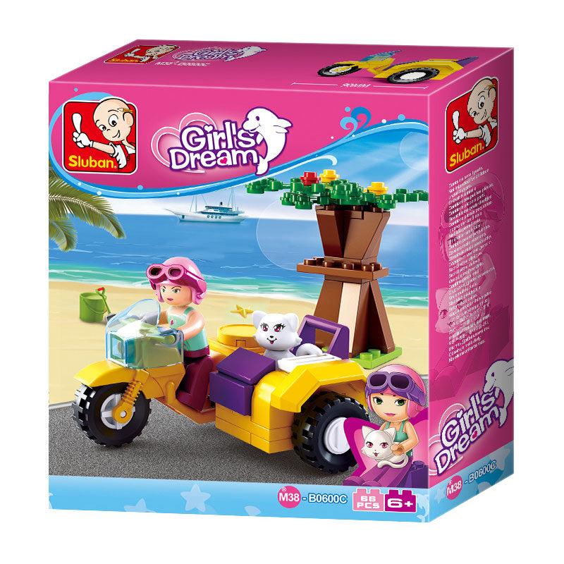 Sluban Girl's Dream Motor med sidevogn