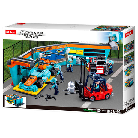 Sluban racing team - pit lane