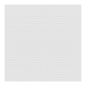 Sluban mursten base - bundplade bundplade byggeplade til byggeklodser hvid - 32x32 knopper - 25,6 x 25,6 cm m38‑b0833b fra 4 år
