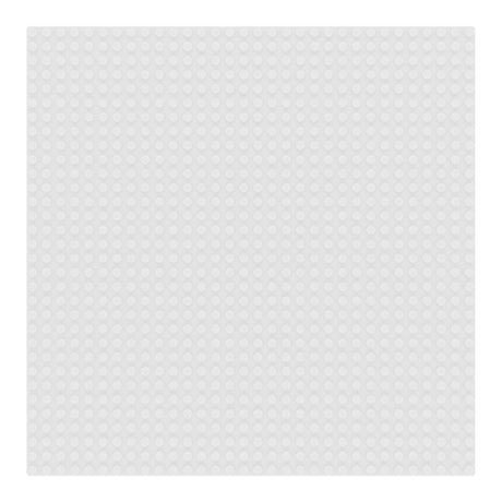 Sluban mursten base - bundplade bundplade byggeplade til byggeklodser hvid - 32x32 knopper - 25,6 x 25,6 cm m38‑b0833b fra 4 år