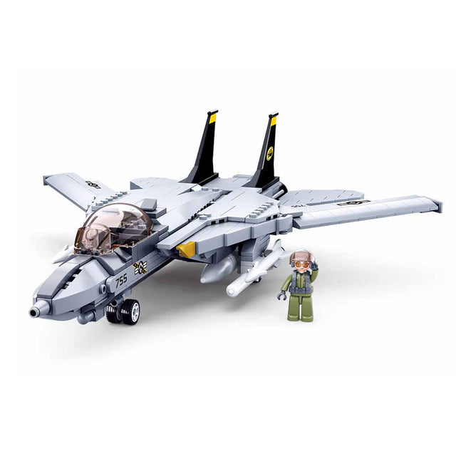 Sluban moderne jagerfly - 404 stk.