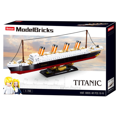 Sluban titanic 1:700 - 481 stk.