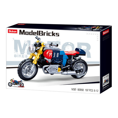 Sluban racer motorcykel - 197 stk.
