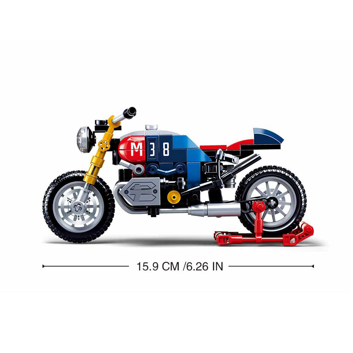Sluban racer motorcykel - 197 stk.