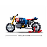 Sluban racer motorcykel - 197 stk.