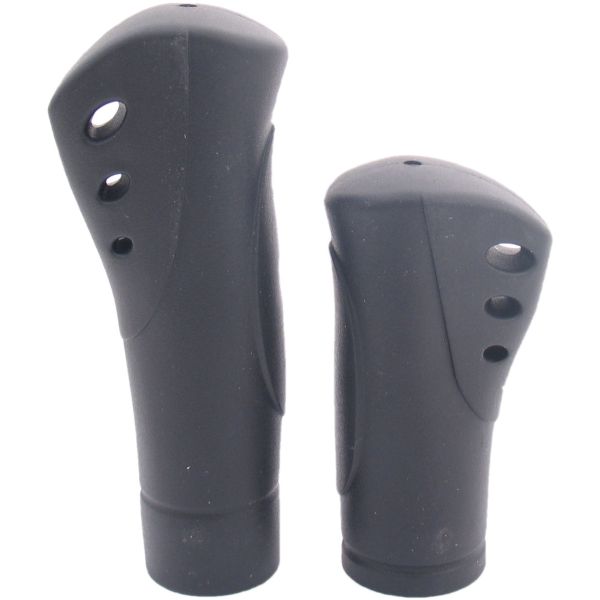 Kanten ergo venti -håndtag - 22 mm - gummi - 125 + 92 mm - 119g - sort