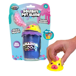 Amazing cool spuitbus squishy pets | 4 stuks