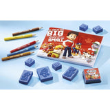 Totum paw patrol 2 i 1 håndværkssæt stempling, farvning, strygeperler med jagt og marshall gavetips kreativt legetøj